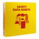 Yellow Safety Data Binder