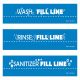 Sink Fill Line Labels - English