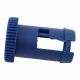 Knight Push Button Blue with Locking Groove
